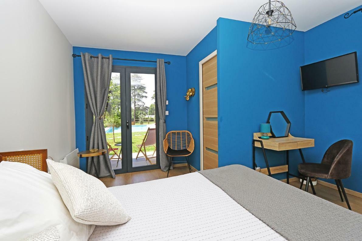 L Esprit Du Clain Chambres D Hotes Bandb De Standing Proches Du Futuroscope Golf Et Lac De St Cyr Naintre Exterior foto